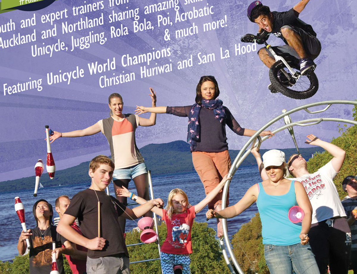 Youth Circus Challenge Flyer